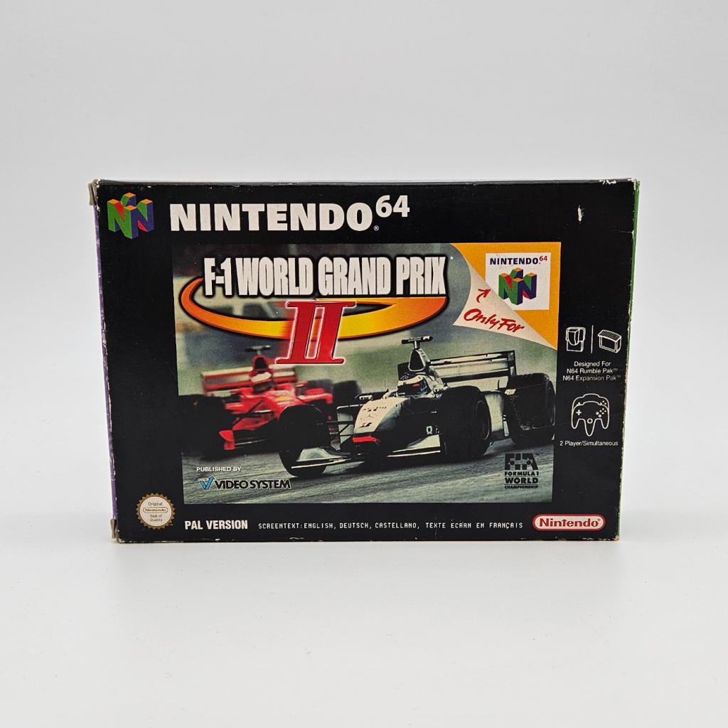 Nintendo 64 Game: F-1 World Grand Prix II Compleet, Spelcomputers en Games, Spelcomputers | Nintendo 64, Nintendo, Zo goed als nieuw