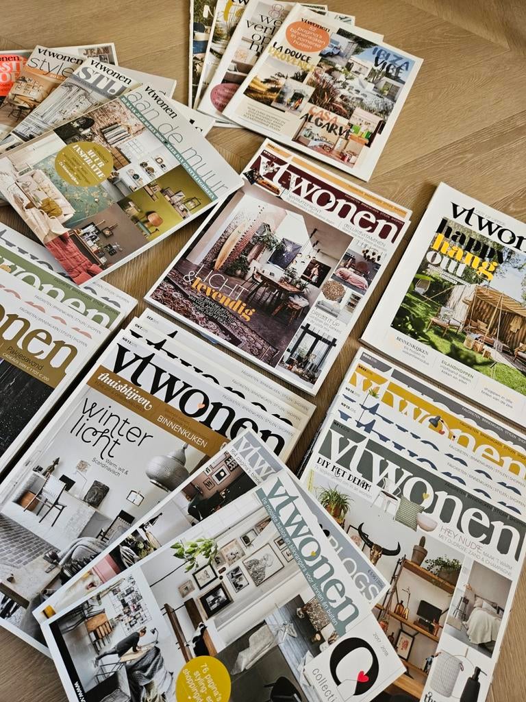 Collectie VTwonen magazines, Ophalen of Verzenden, Gelezen, Damesbladen
