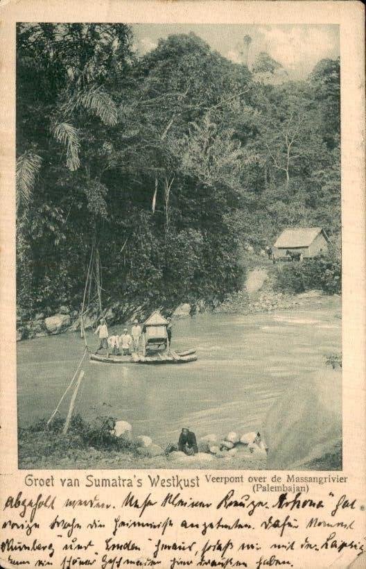 Nederlands Indië - Palembajan - 1910 - Stempels, Verzenden, Briefkaart