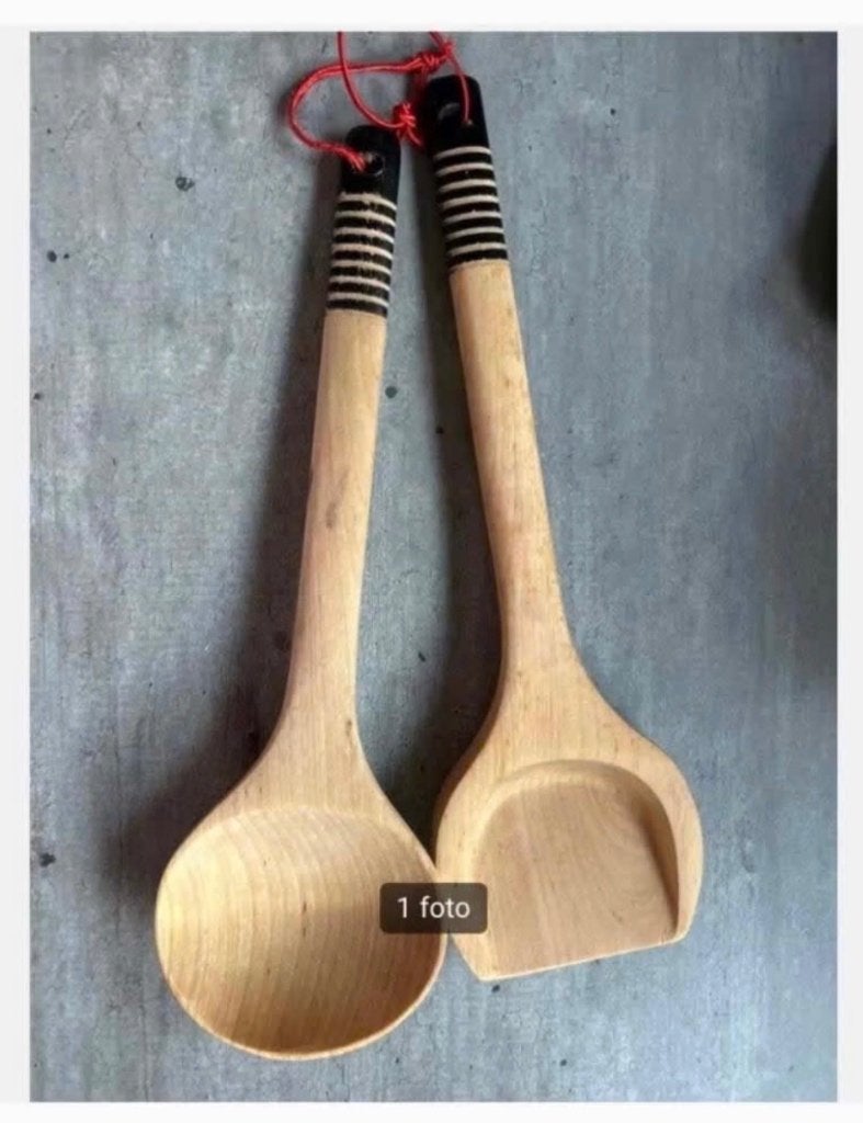 Houten Slacouvert Set 30 cm, Ophalen of Verzenden