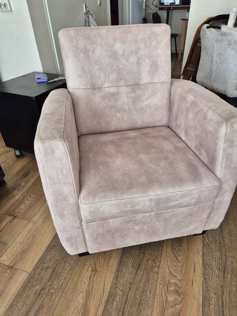 2 luxe fauteuils, Ophalen, 100 tot 125 cm, Overige materialen, 75 tot 100 cm