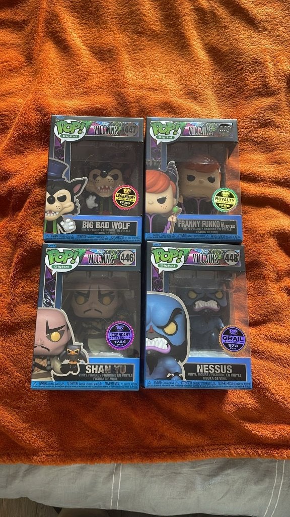 Funko nft disney villans, Ophalen of Verzenden, Nieuw