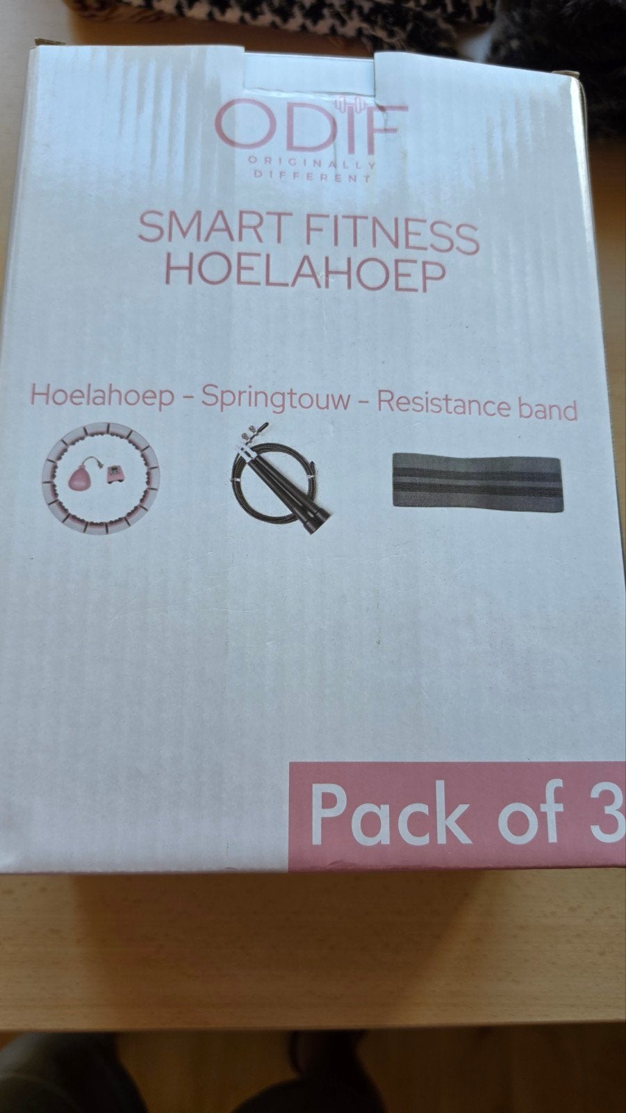 ODIF Smart Fitness Hoelahoep Set, Ophalen of Verzenden, Zo goed als nieuw, Fitness hoelahoep