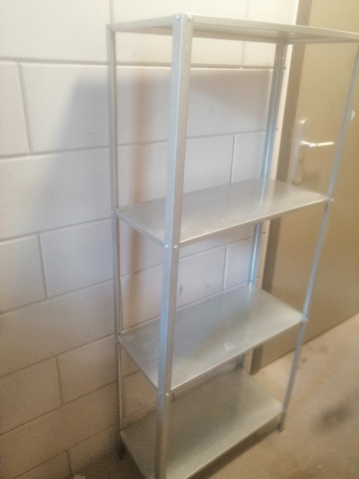 metalen stellen kast, Huis en Inrichting, Ophalen, Zo goed als nieuw