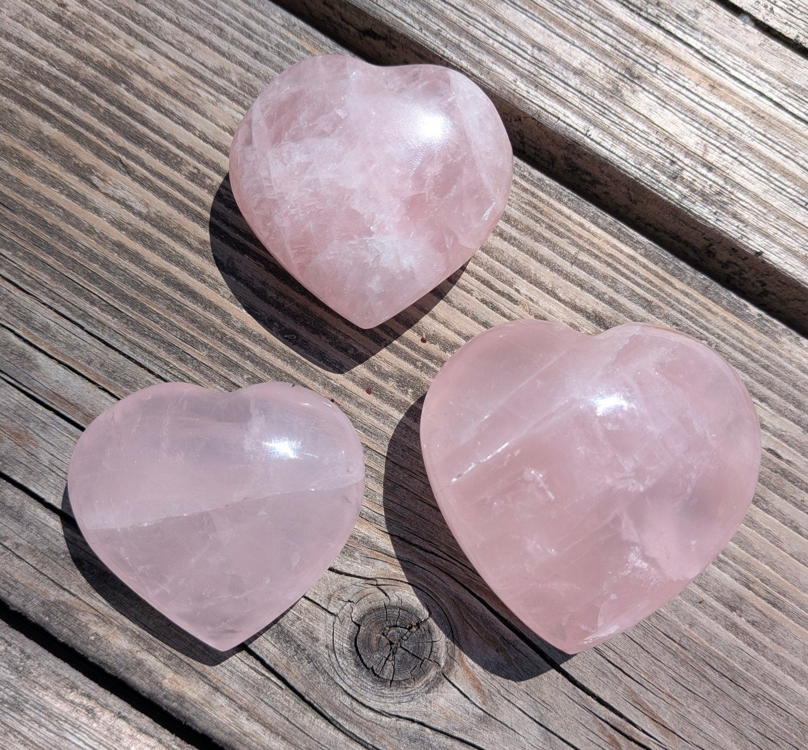 Actie! Rozenkwarts hart €5, Ophalen of Verzenden
