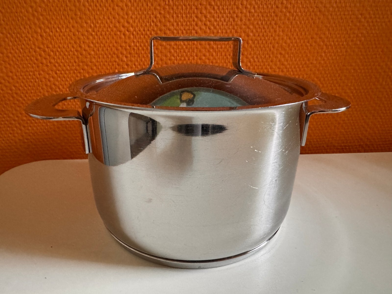 Iittala All Steel kookpannen (2L & 3L) Design Harri Koskinen, Gebruikt, Ophalen of Verzenden, Met handvatten, Rvs