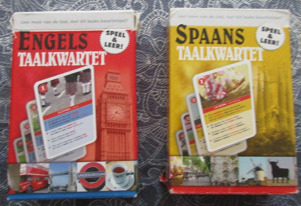 speel & Leer: engels taalkwartet / spaans taalkwartet à 6,00, Ophalen of Verzenden