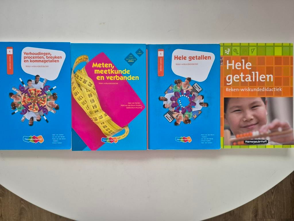 Wiskundeboeken  Thiememeulenhoff 4x, Ophalen of Verzenden, Gelezen, Overige niveaus, Wiskunde A