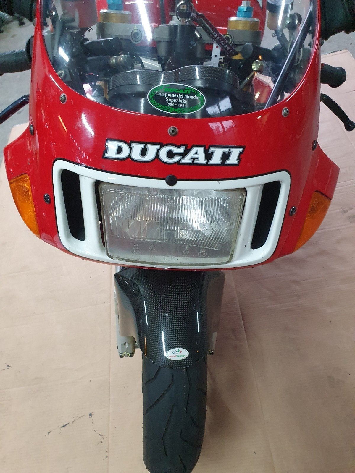 Ducati 888 SP4 in mooie staat - Bouwjaar 1992, Motoren, 2 cilinders, Sportuitlaat, Gebruikt, Super Sport