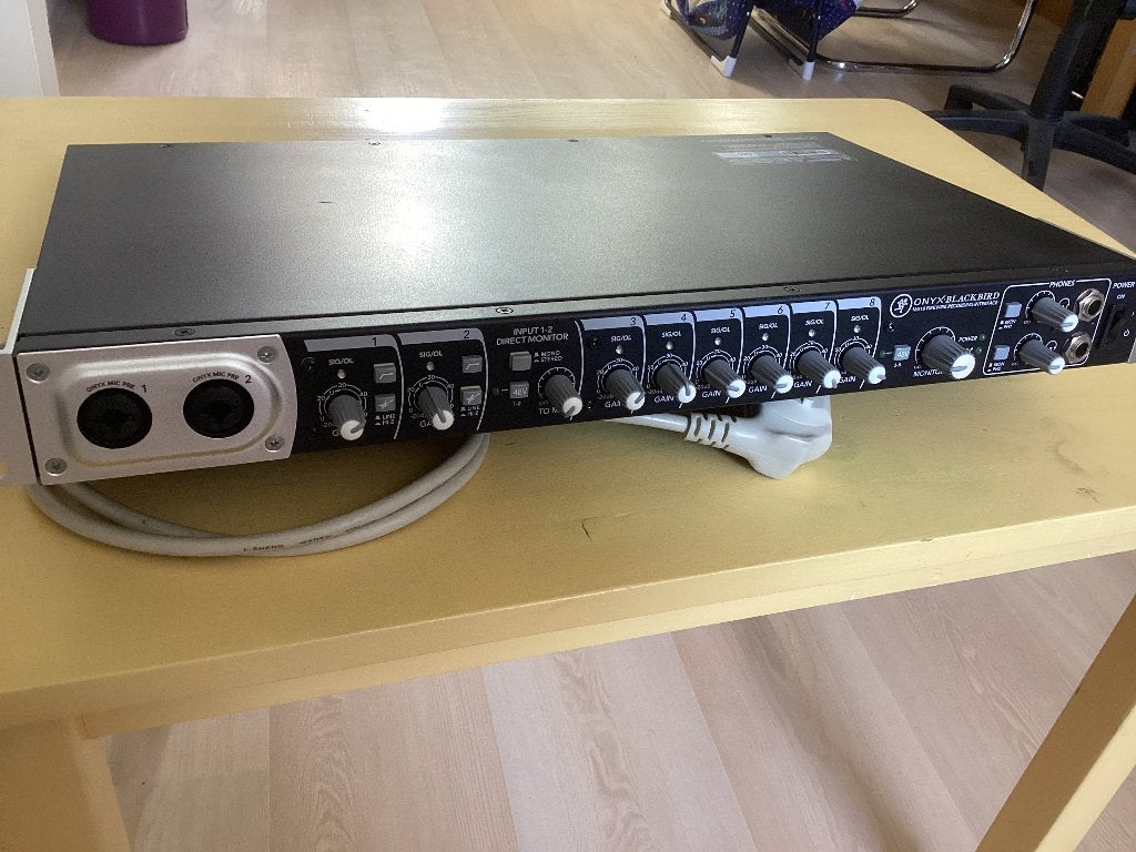 Mackie Onyx Blackbird 16x16 Firewire Recording Interface, Ophalen, Zo goed als nieuw, Audio