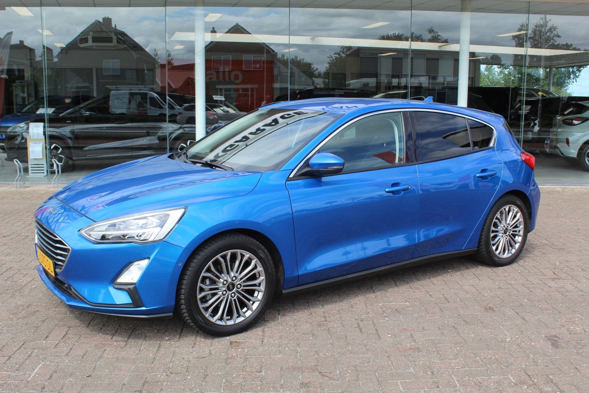 Ford Focus 1.0 EcoBoost Titanium Business , 125pk , Slects 6, Auto's, Ford, Euro 6, Blauw, Bedrijf, Handgeschakeld