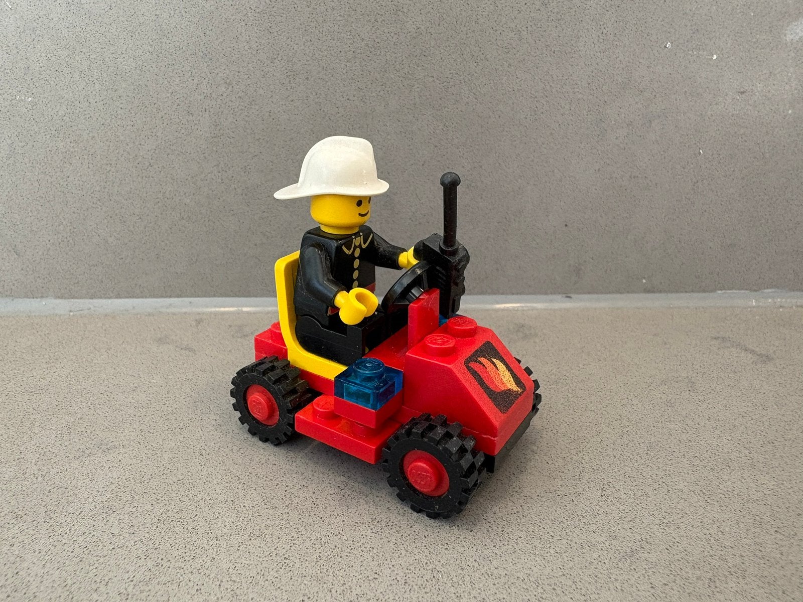 Lego 6611 fire chief’s car met instructie, Gebruikt, Lego, Ophalen of Verzenden, Complete set