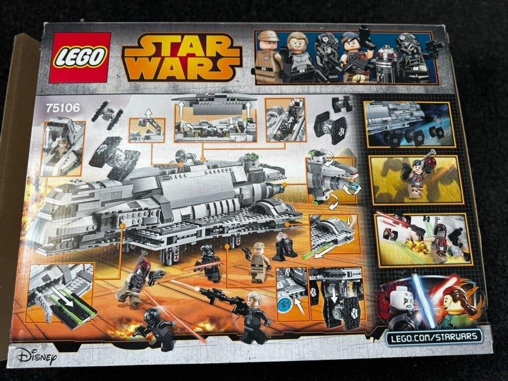 LEGO Star Wars 75106 Imperial Assault Carrier compleet doos, Star Wars, Lego, Ophalen of Verzenden, Zo goed als nieuw