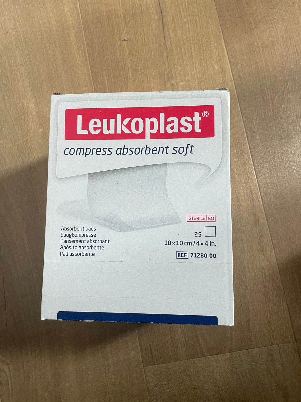Leukoplast compress absorbent soft 10x10cm, Ophalen of Verzenden, Nieuw