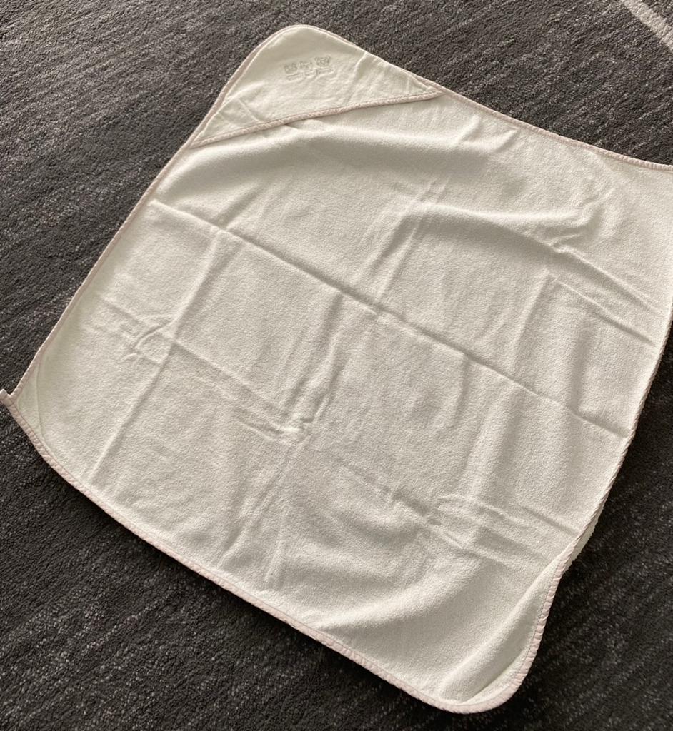 Baby badcape, Ophalen, Gebruikt