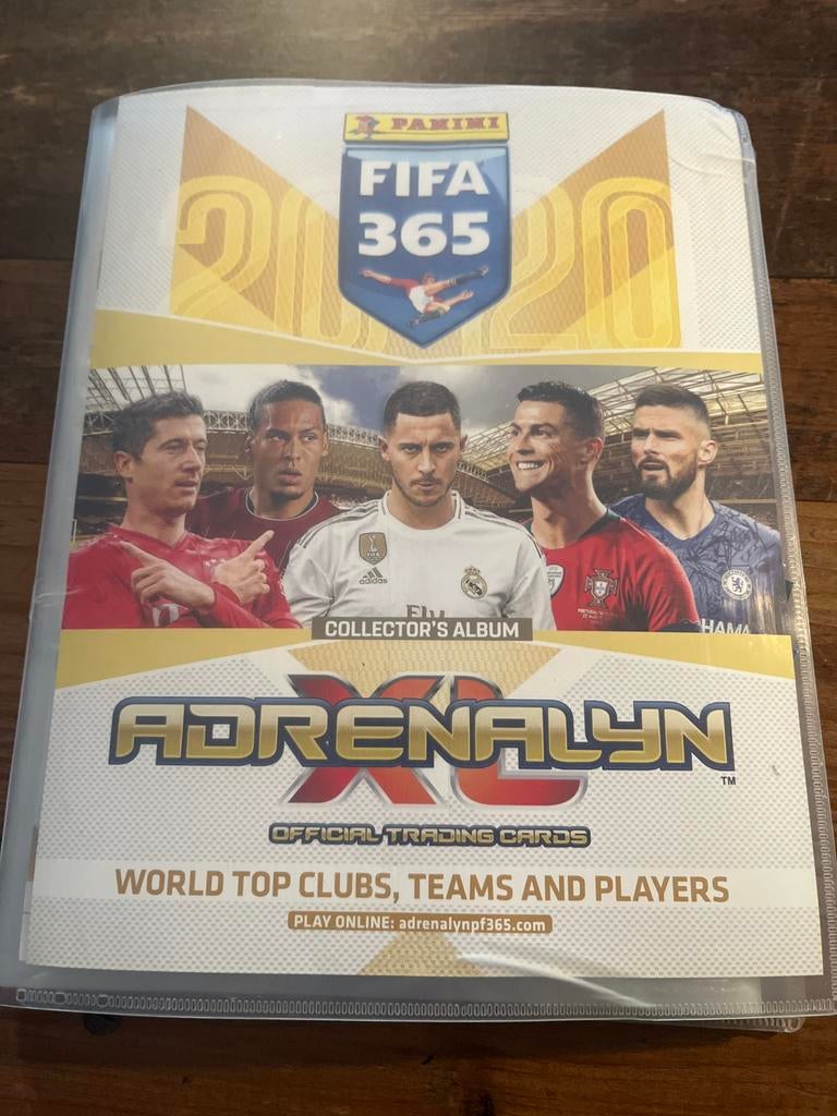 Panini FIFA 365 Adrenalyn XL Collector's Album met kaarten, Ophalen of Verzenden, Zo goed als nieuw, Buitenlandse clubs, Spelerskaart