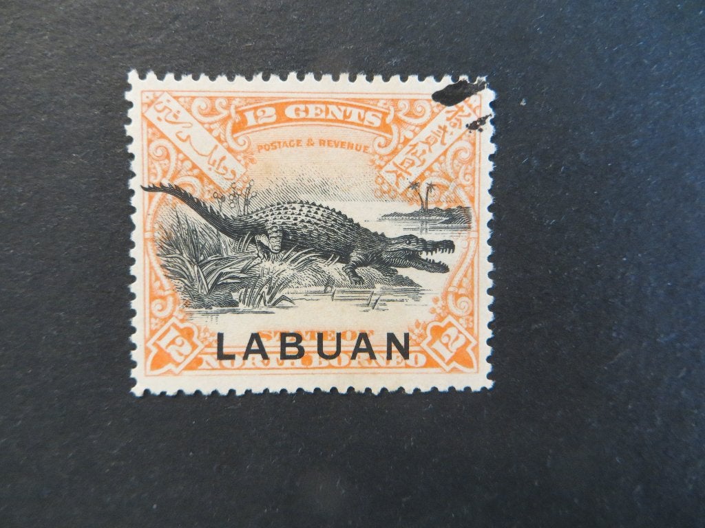A05392: Labuan  12 c, Ophalen of Verzenden, Oost-Azië