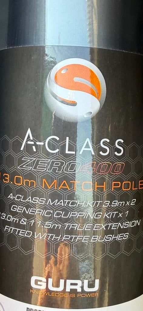 Guru A-Class Power Pole Pack 13 Meter, Watersport en Boten, Hengelsport | Witvissen, Ophalen of Verzenden, Nieuw, Vaste hengel