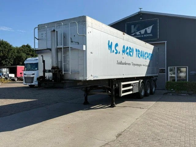 Bulthuis TATA13 alu kipper (bj 2002), Auto's, Vrachtwagens, Overige brandstoffen, Origineel Nederlands, Bedrijf, Zilver of Grijs