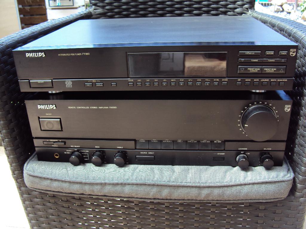 Philips (Marantz) FA 890 met GRATIS Philips FT-980 tuner., Audio, Tv en Foto, Stereo-sets, Gebruikt, Tuner of Radio, Losse componenten