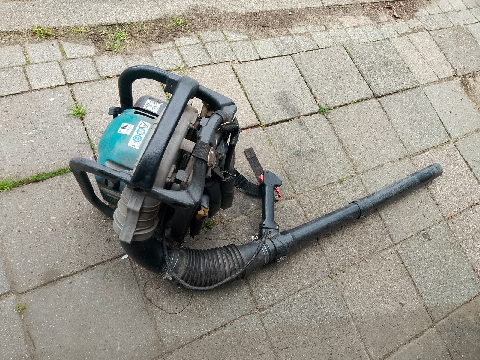 Makita motor bladblazer opknapper, Tuin en Terras, Bladblazers, Ophalen of Verzenden, Gebruikt, Benzine