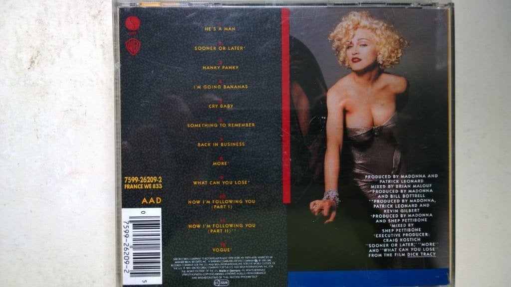 Madonna - I'm Breathless, Ophalen of Verzenden, Zo goed als nieuw, Pop, Album