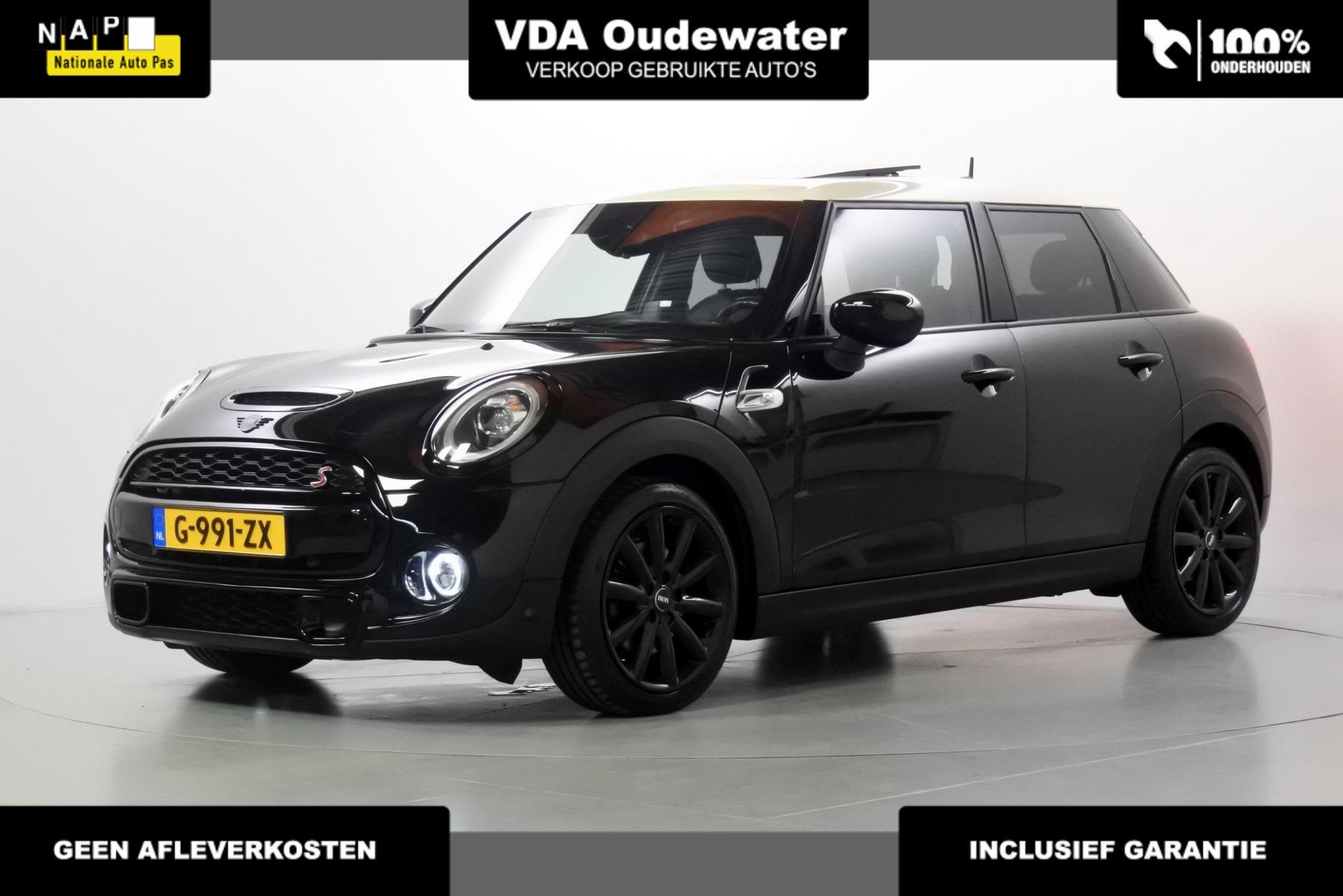MINI 5-Deurs 2.0 Cooper S 60 Years Edition NL auto NAP, Auto's, Gebruikt, Parkeerassistent, Zwart, Bedrijf