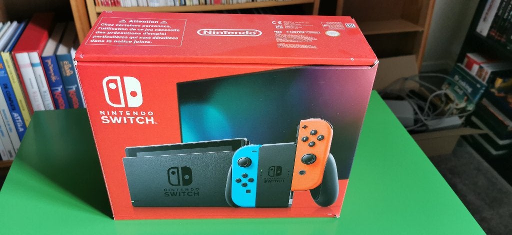 Nintendo Switch 2019 Upgrade, Ophalen of Verzenden, Zo goed als nieuw, Met 2 controllers, Switch 2019 Upgrade