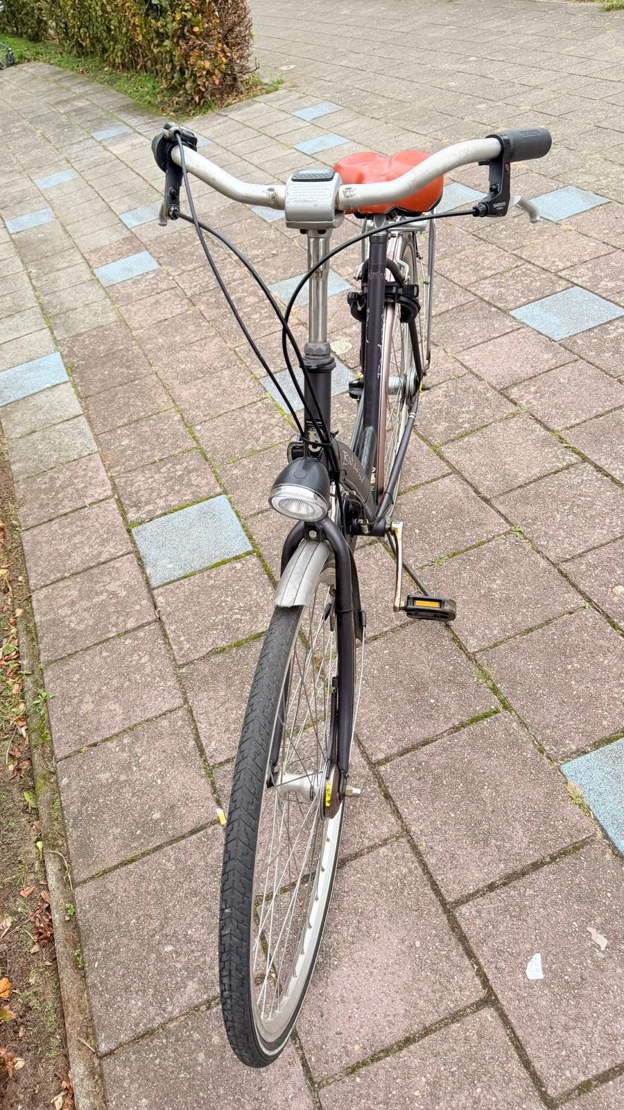 Batavus damesfiets met lage instap, Ophalen, Velgrem, Batavus, 53 tot 56 cm