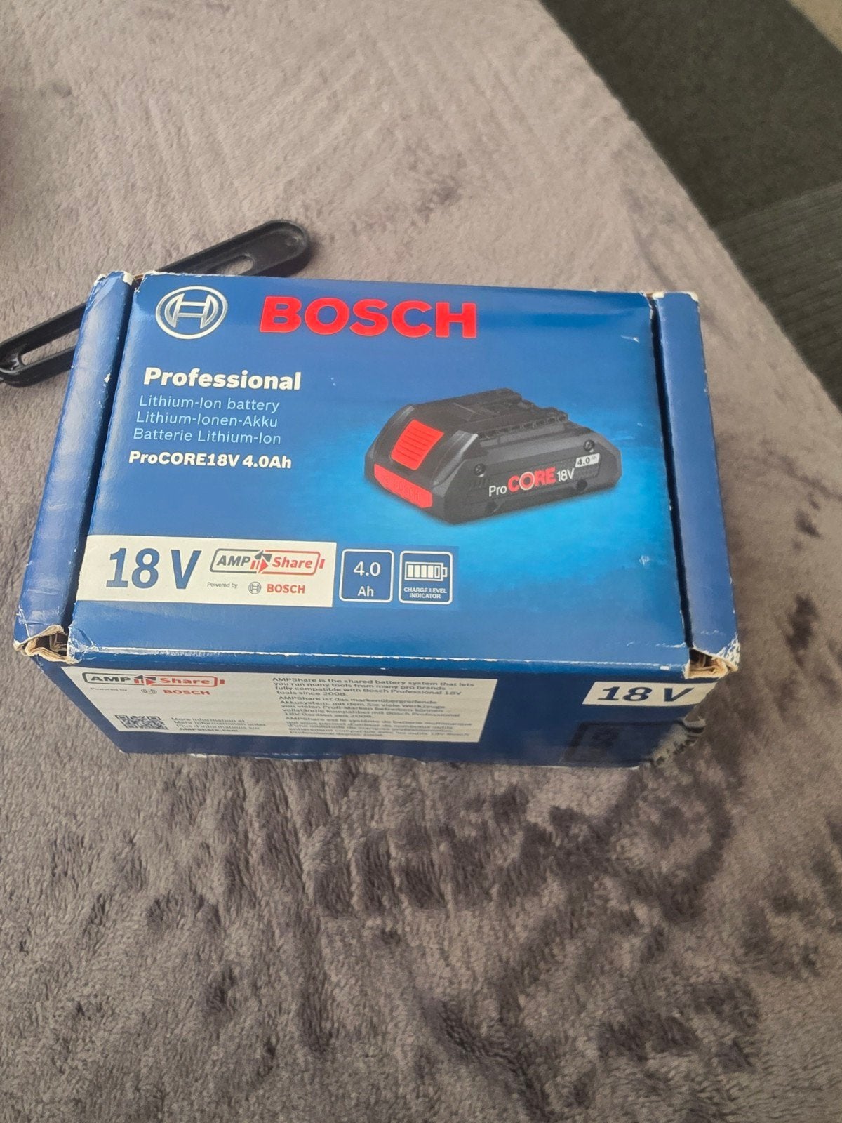 Bosch Professional ProCORE18V 4.0Ah Accu 18V, Ophalen of Verzenden, Nieuw, Overige typen