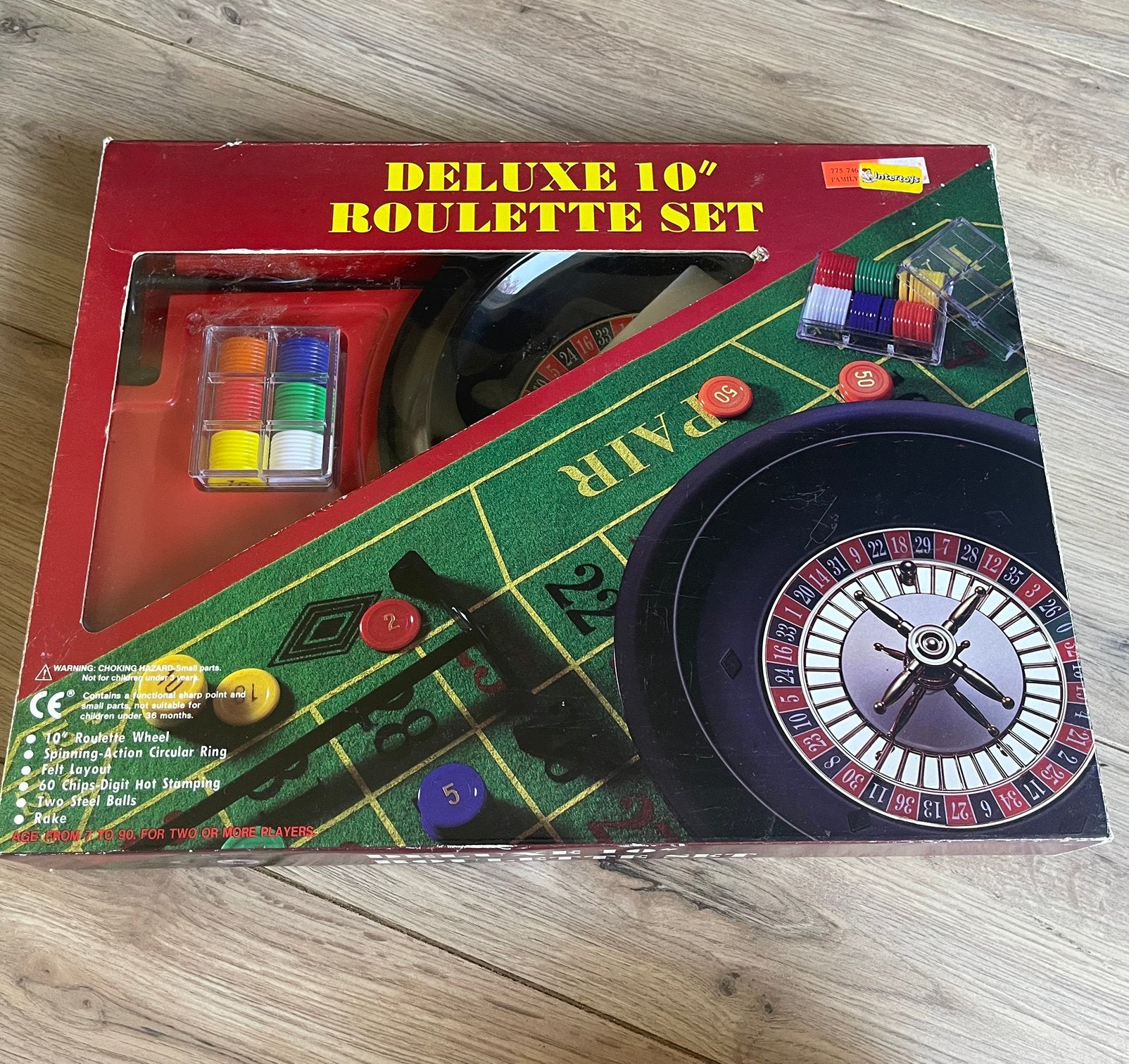 Roulette set Deluxe compleet en in goede staat, Ophalen of Verzenden, Zo goed als nieuw