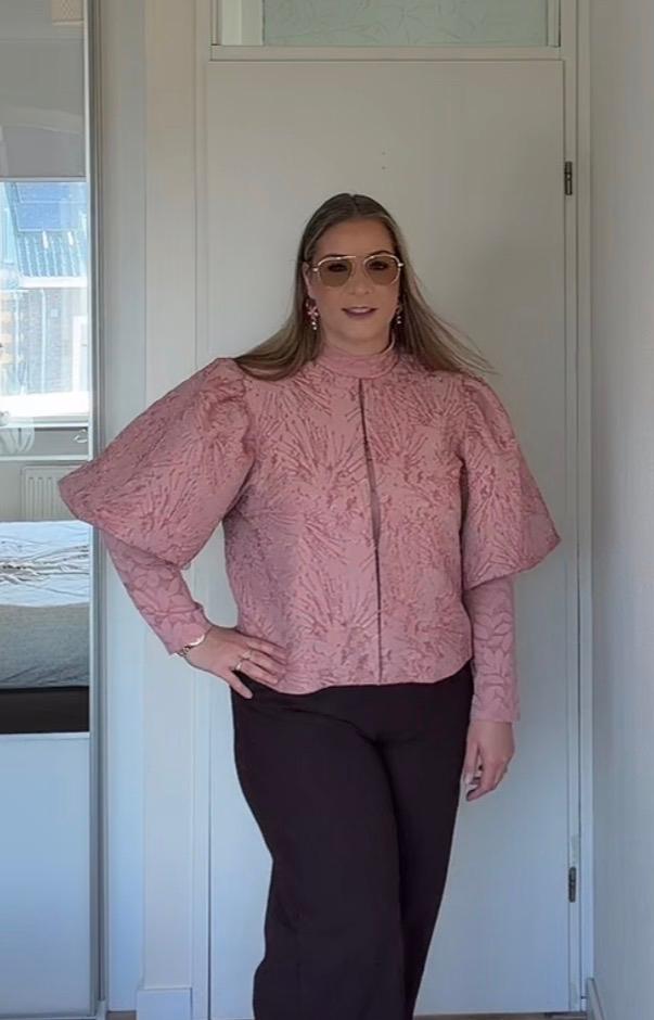 Studio Anneloes Jack Hanne Jacquard Jacket XXL, Maat 46/48 (XL) of groter, Ophalen of Verzenden, Zo goed als nieuw, Jasje