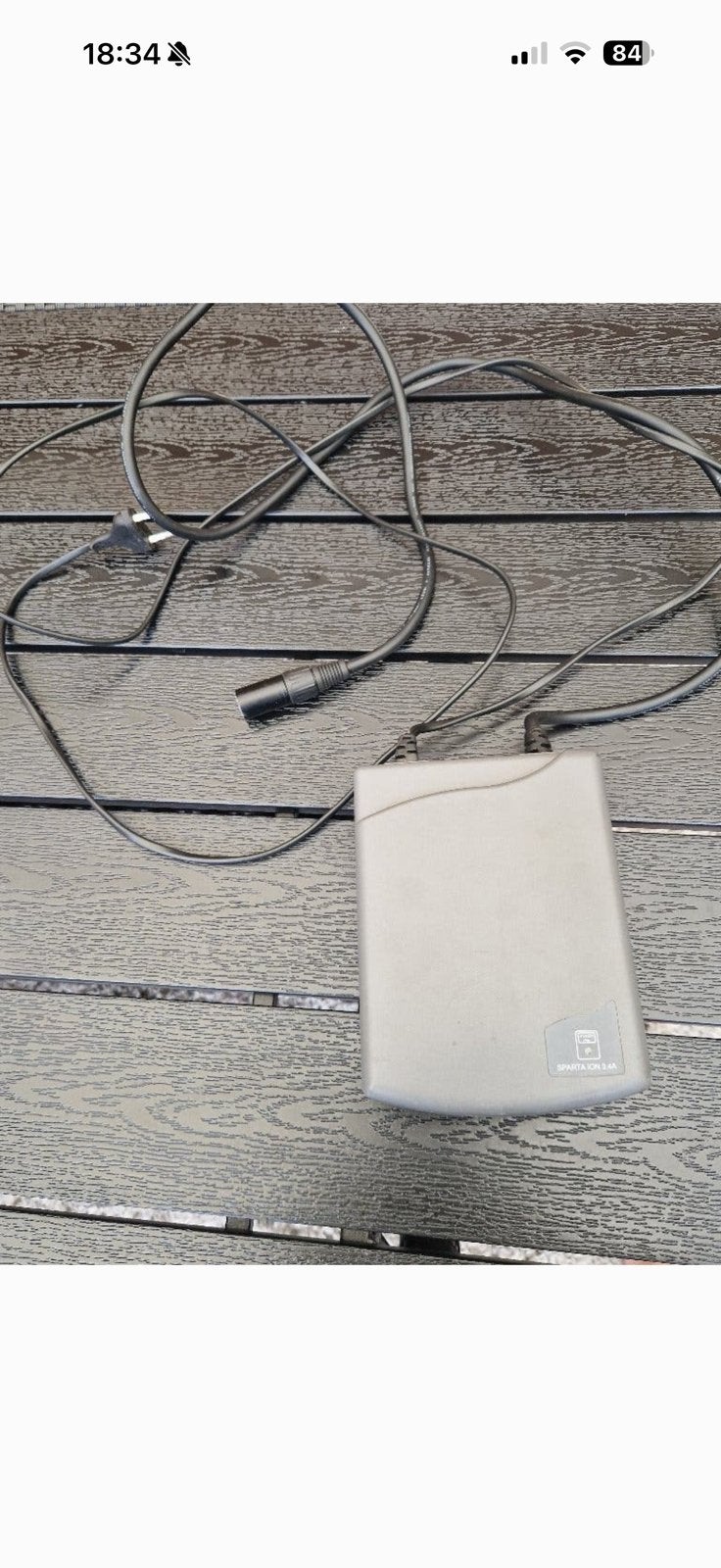 Oplader sparta ion 24v, Ophalen of Verzenden, Zo goed als nieuw