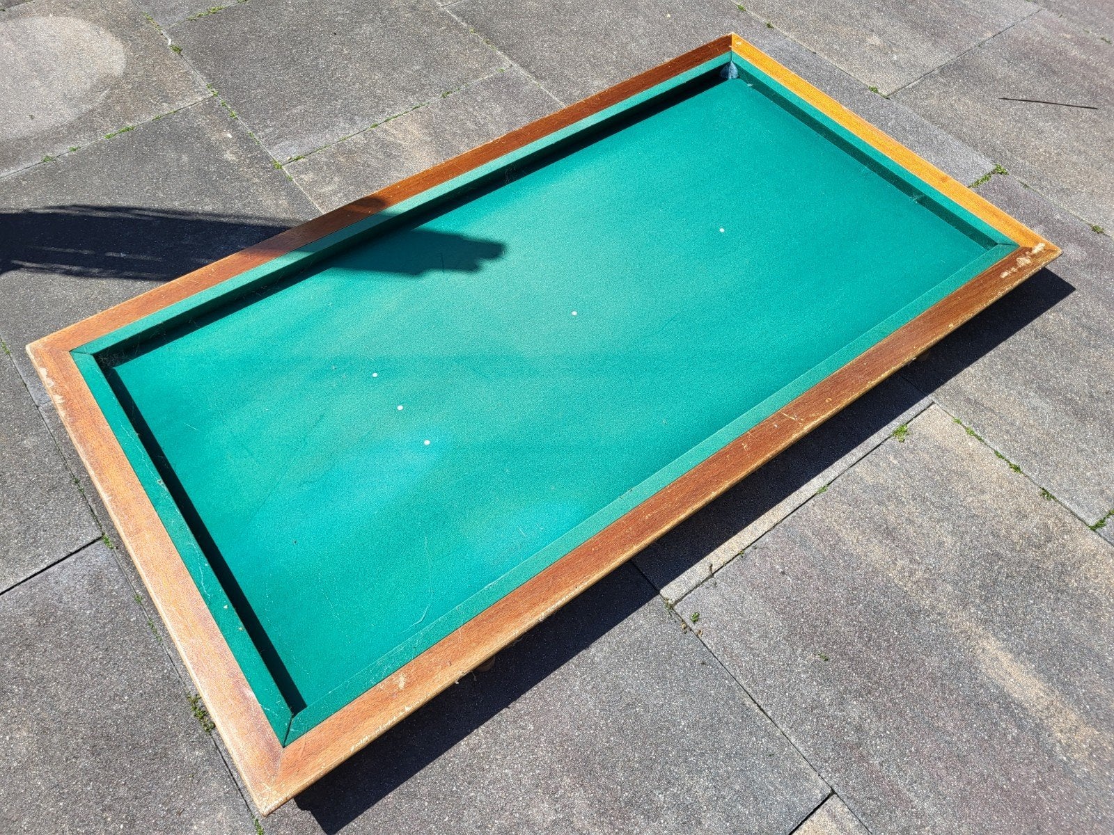 Tafelbiljart Biljart met wieltjes om te stellen, Ophalen, Gebruikt, Biljarttafel
