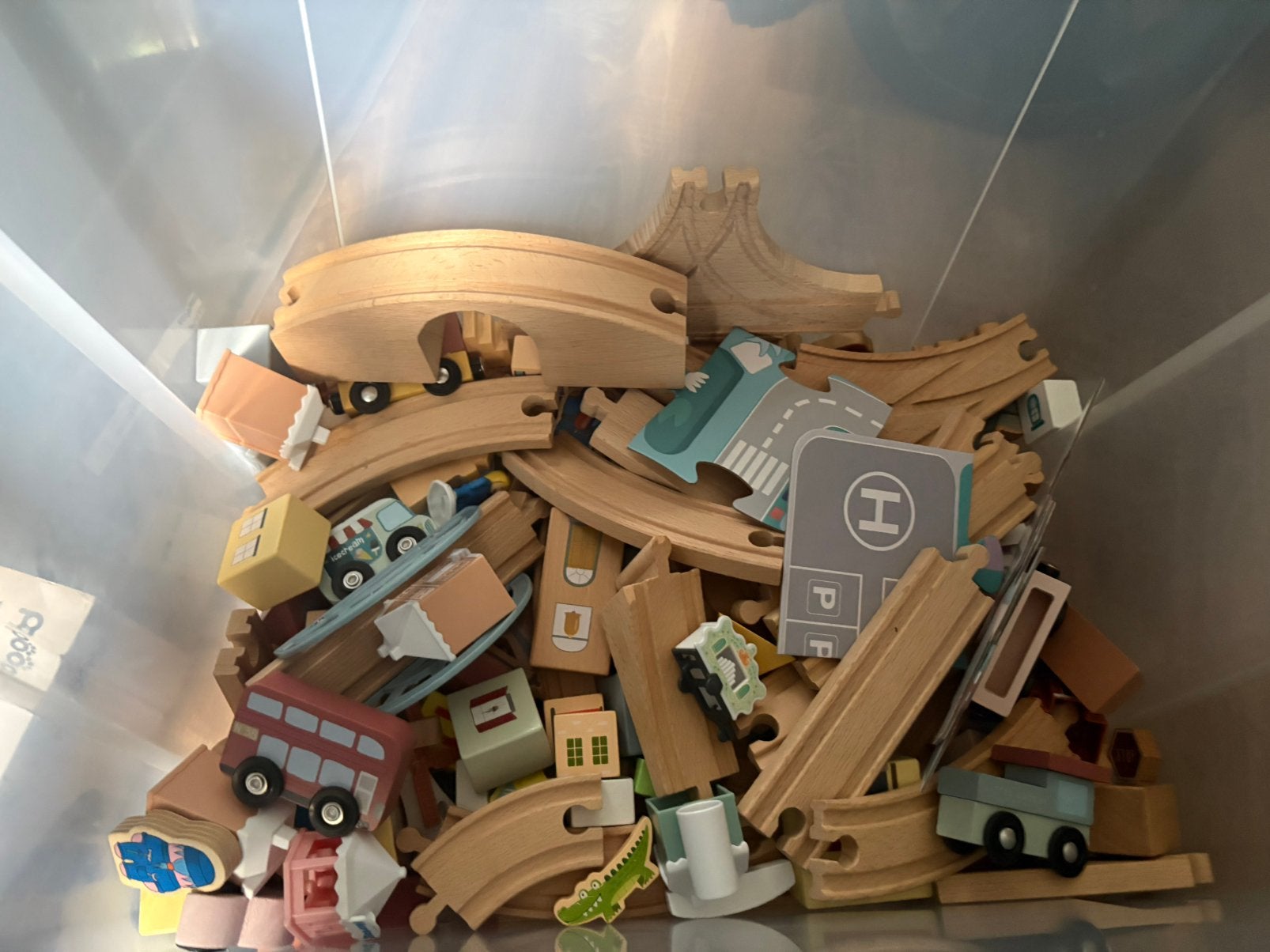 Hout speelgoed trein, Kinderen en Baby's, Speelgoed | Thomas de Trein, Ophalen, Zo goed als nieuw