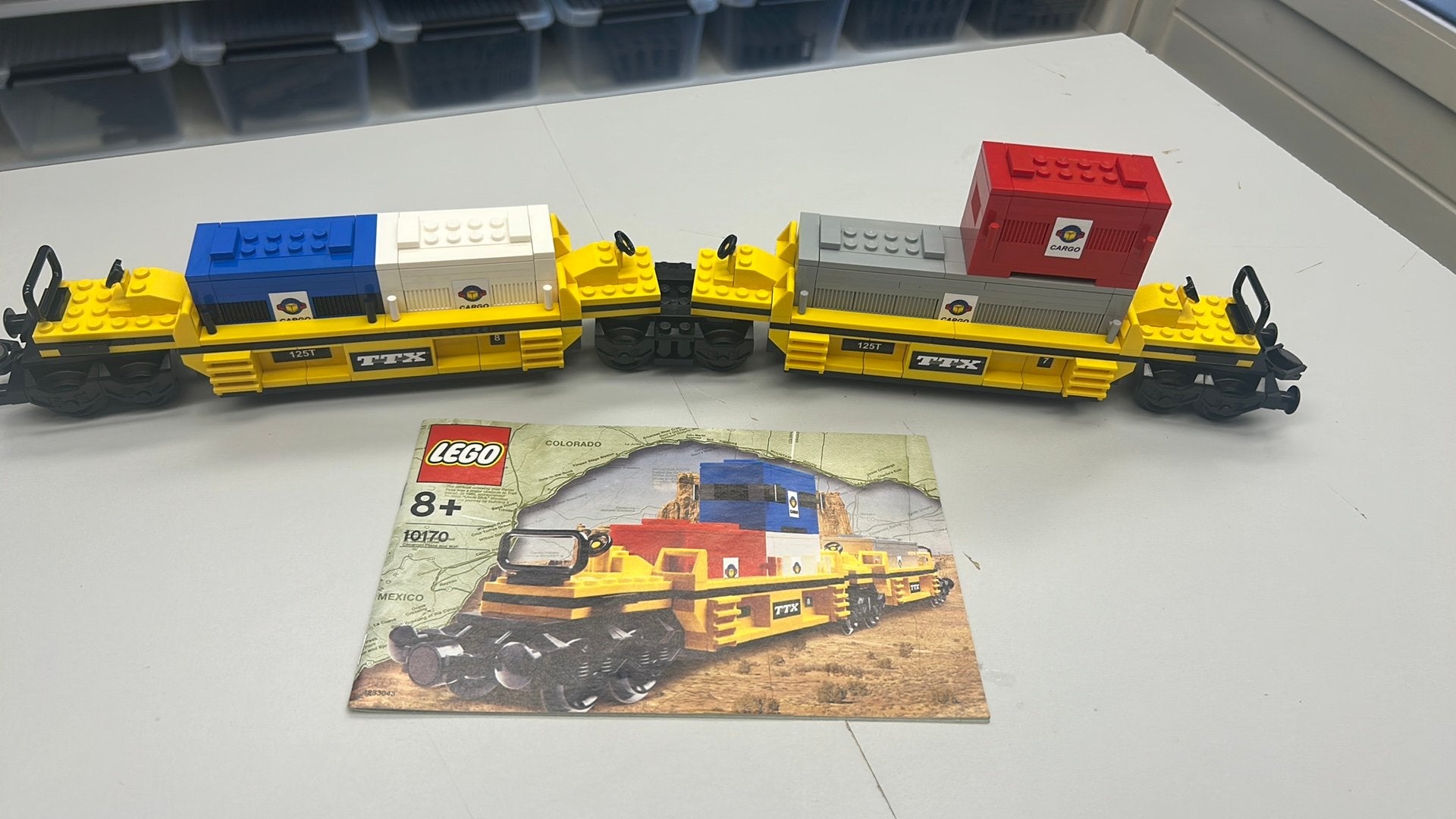 SB2938 Lego trein 10170 zeldzaam, Ophalen of Verzenden, Zo goed als nieuw