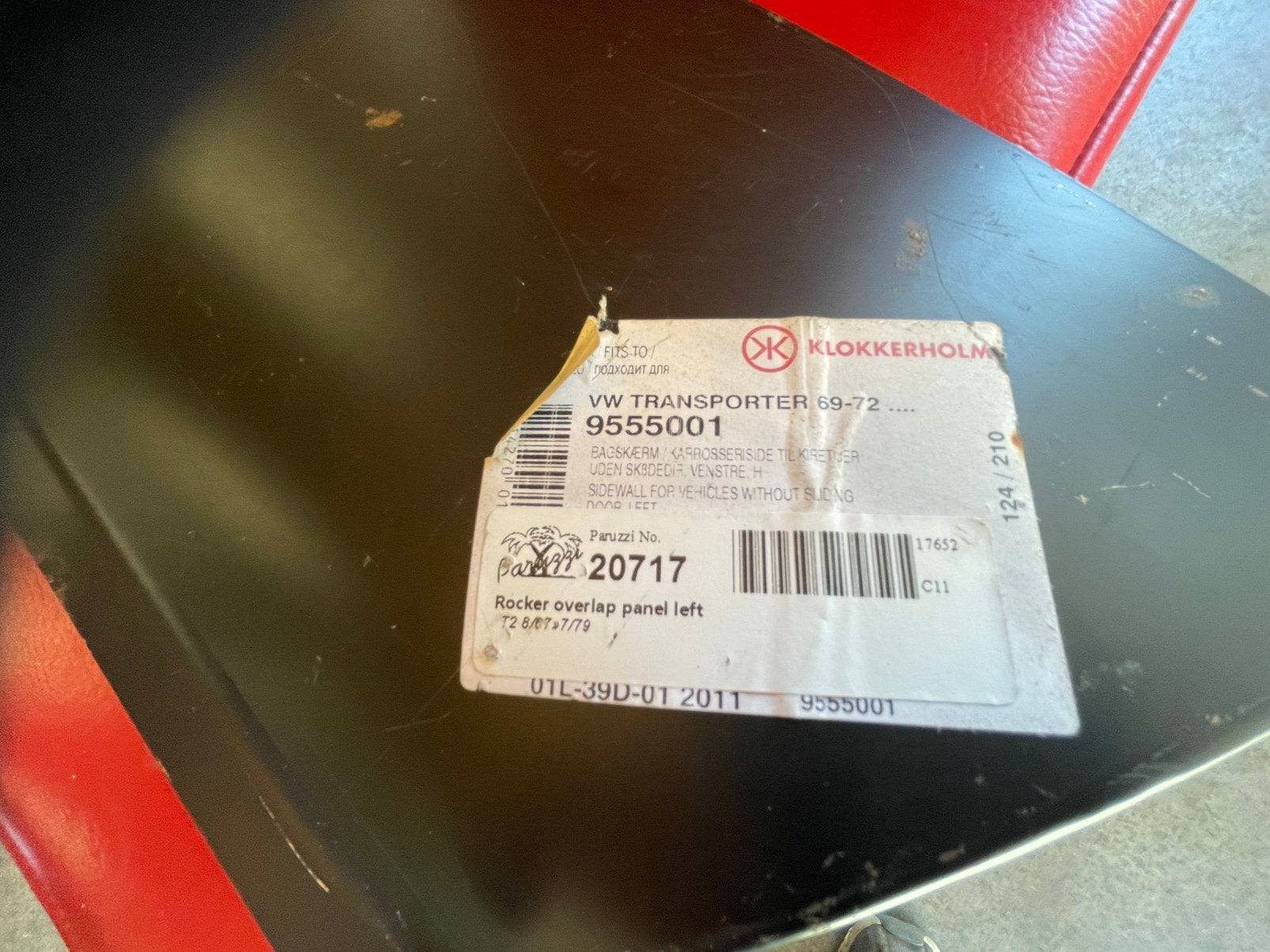 Volkswagen T2B onderbeplating links midden, Ophalen of Verzenden