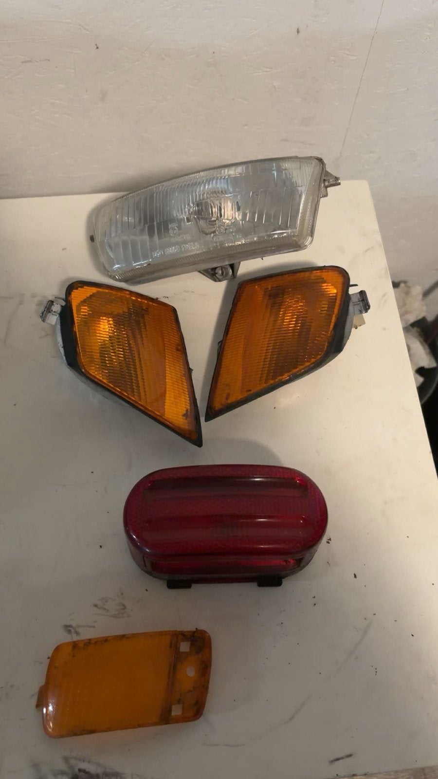 Skipper Knipperlichten, Koplamp en Achterlicht Set, Ophalen of Verzenden, Gebruikt