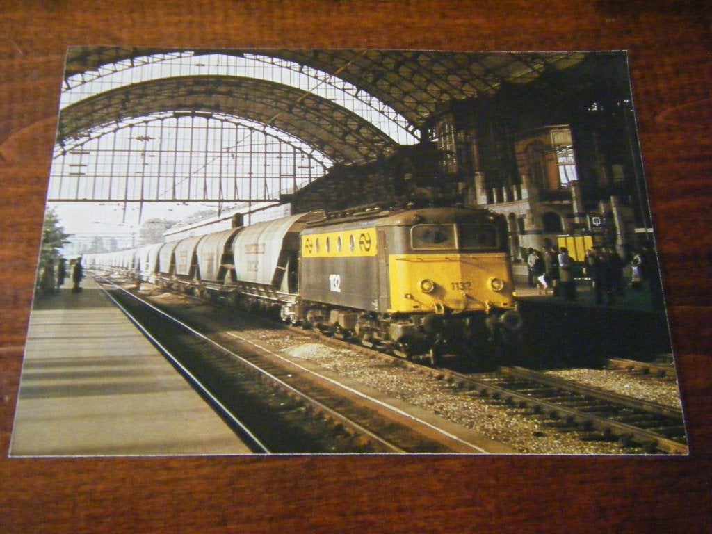 F42 - NS - Trein - Locomotief - Mooi/Oud 31, Ophalen of Verzenden, Trein, Kaart of Prent