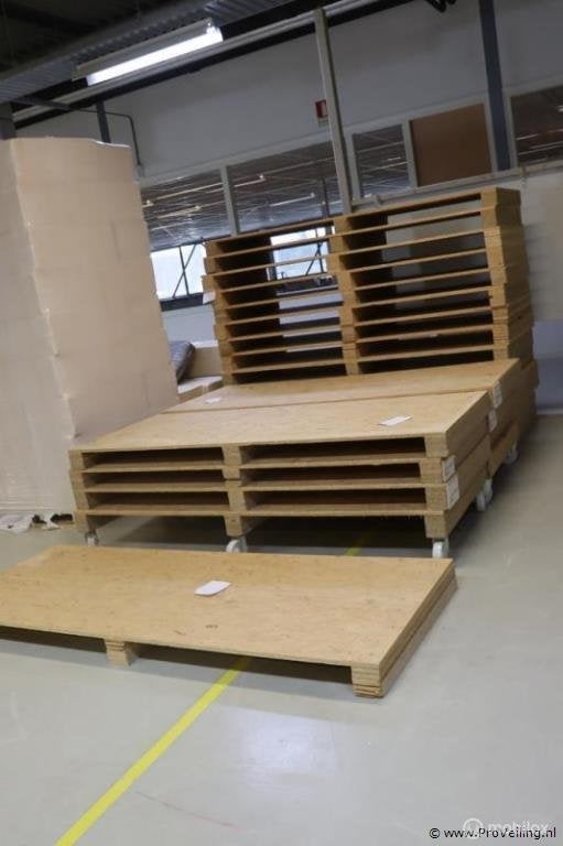 Online Veiling: Partij pallet trolleys, diverse maten, Doe-het-zelf en Verbouw, Transportwagens, Gebruikt