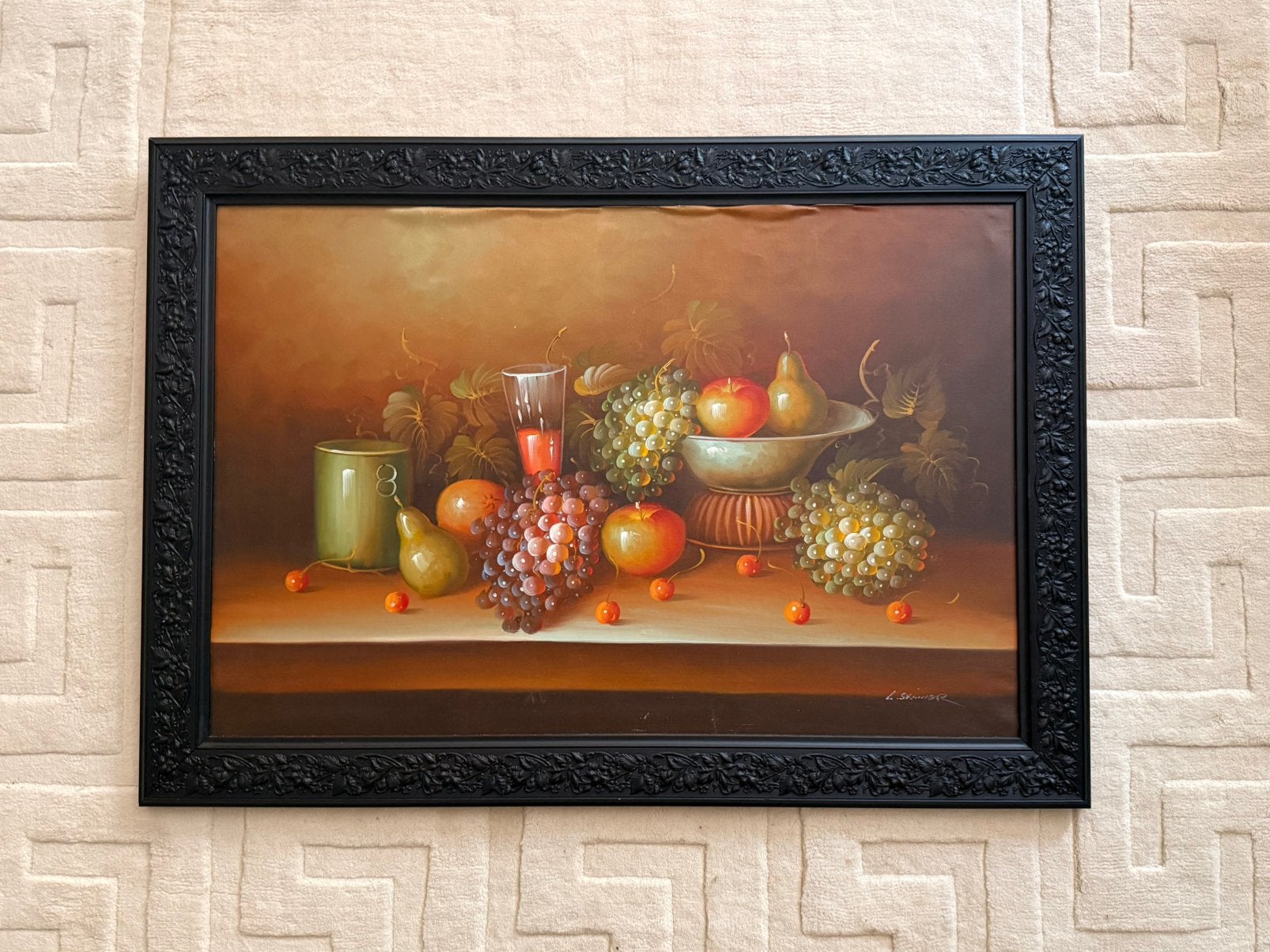 Fruit schilderij leuk in een keuken, Ophalen