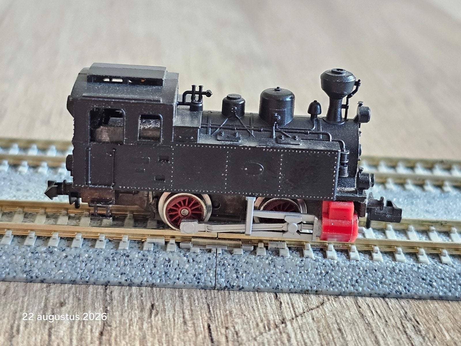 Fleischmann Piccolo N spoor stoomlocomotief, Ophalen of Verzenden, Zo goed als nieuw, Gelijkstroom, Locomotief