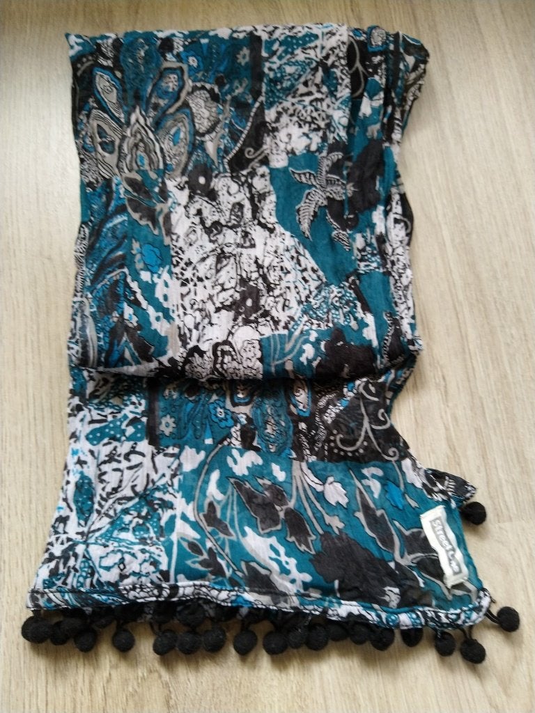 z.g.a.n. leuk sjaaltje van Street One, Ophalen of Verzenden, Zo goed als nieuw, Sjaal, Maat 46/48 (XL) of groter