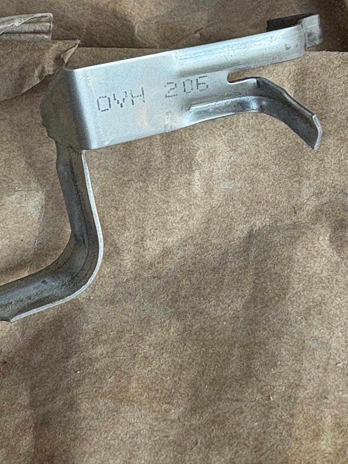 Panhaken Monier OVH 206 - 125 stuks (Nieuw), Ophalen of Verzenden, Nieuw, Overige typen, Rvs