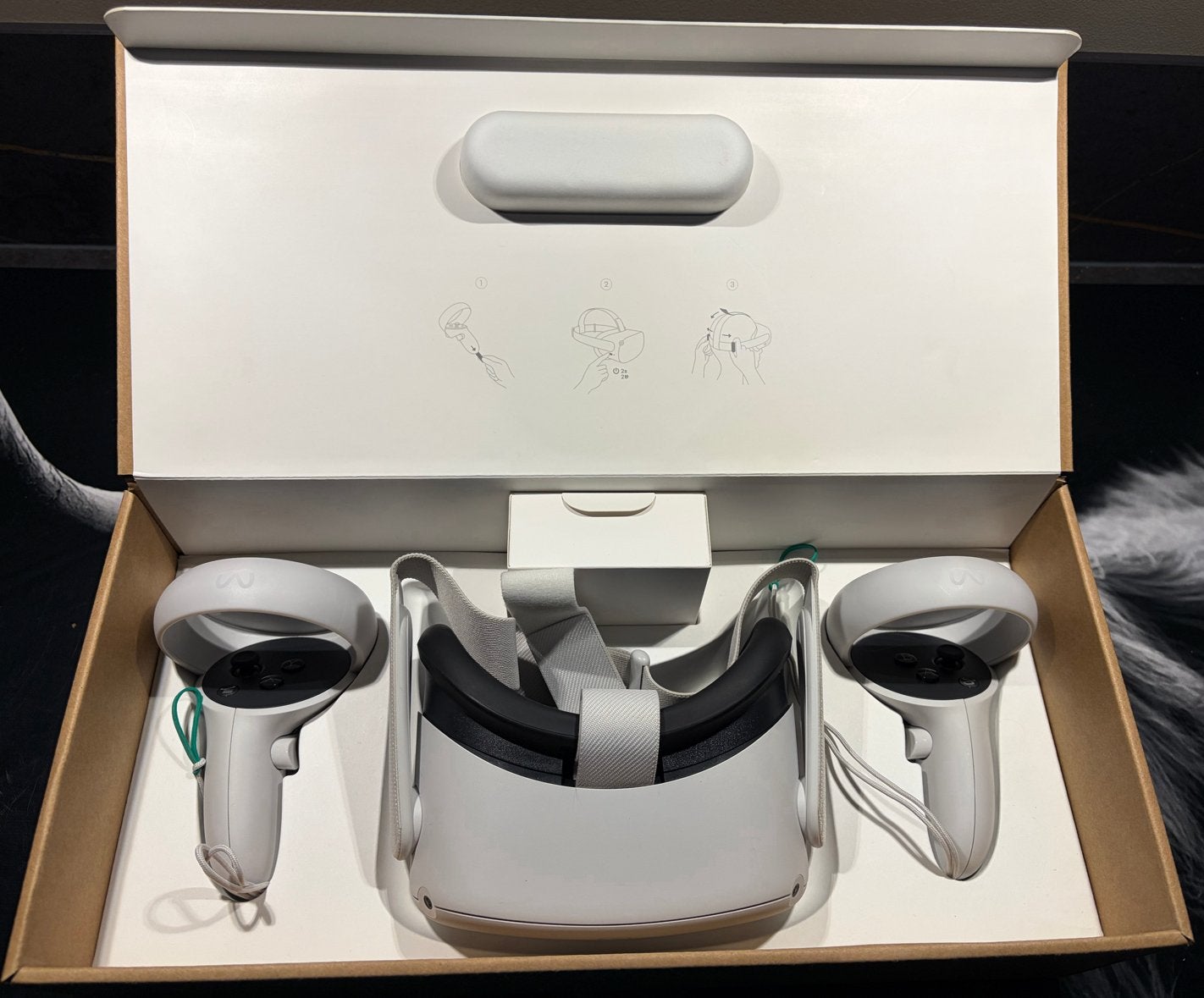 Meta Quest 2 VR-bril - Zo goed als nieuw, Spelcomputers en Games, Virtual Reality, Ophalen, Zo goed als nieuw, VR-bril, Overige platformen