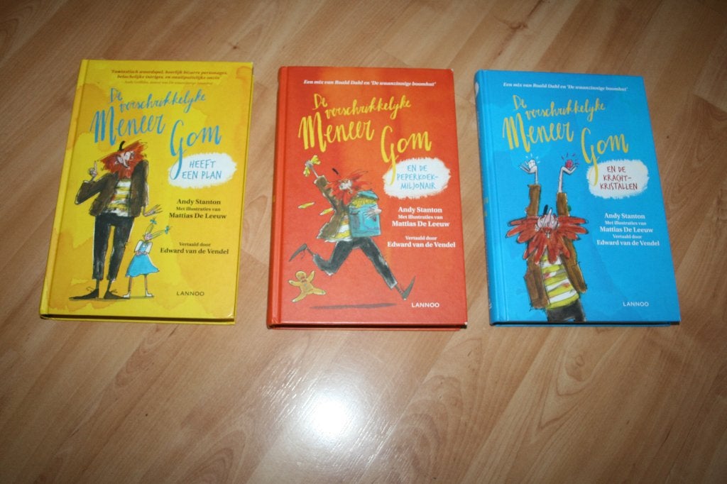Andy Stanton - De verschrikkelijke meneer Gom - 5 euro p.st., Boeken, Ophalen of Verzenden, Gelezen, Fictie algemeen