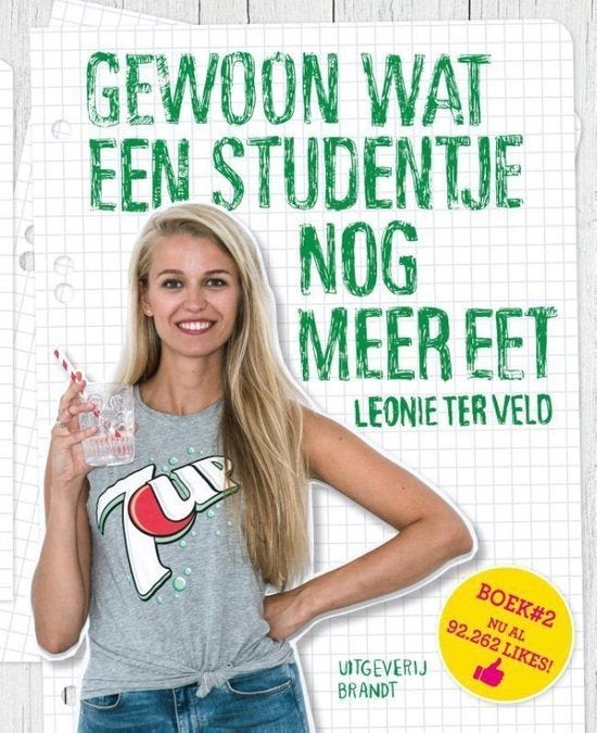 Gewoon wat een studentje nog meer eet - Leonie ter Veld, Verzenden, Zo goed als nieuw