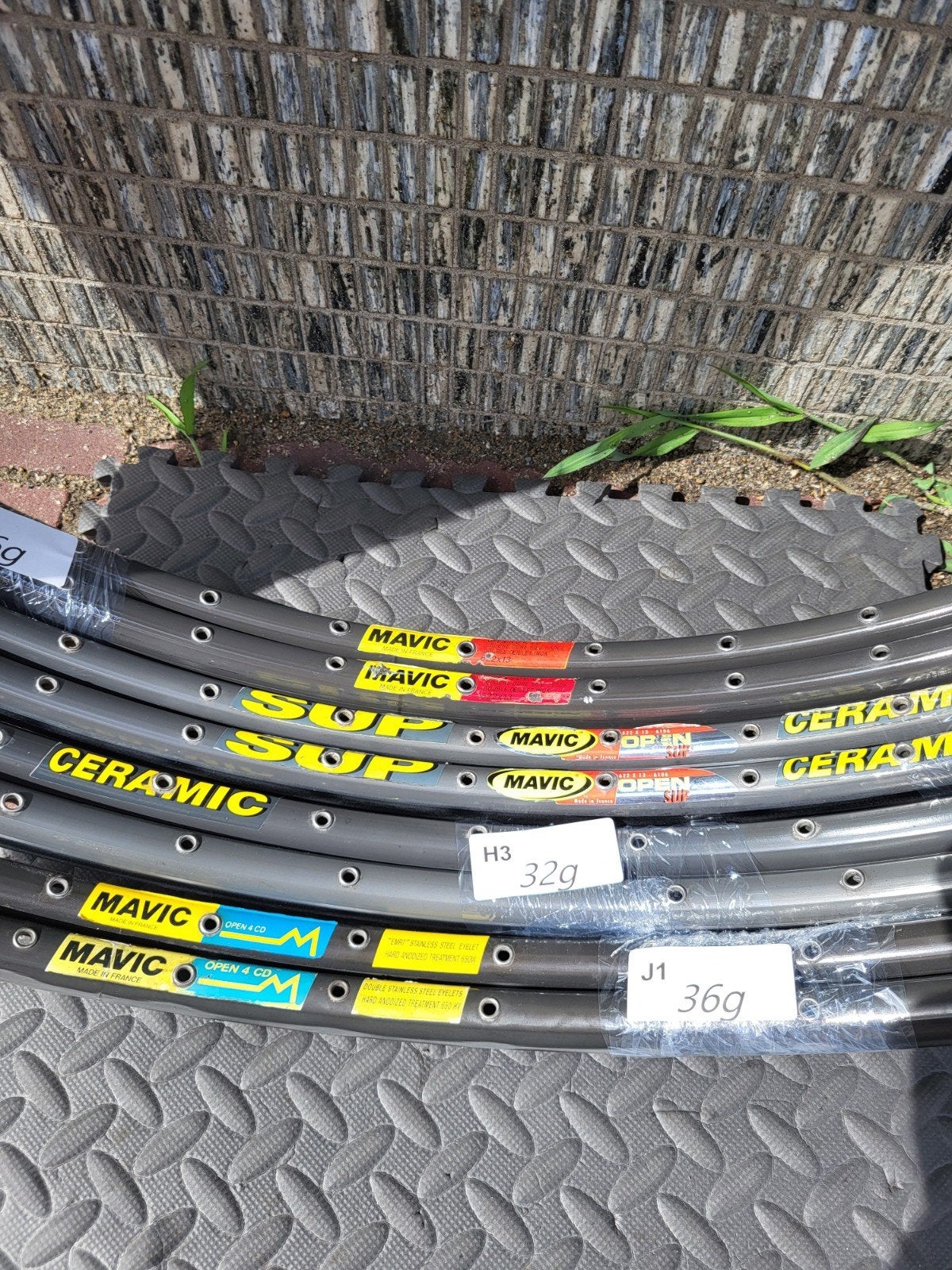 Mavic open 4cd sup ceramic velgen 32 36, Wiel, Mavic, Gebruikt, Mavic