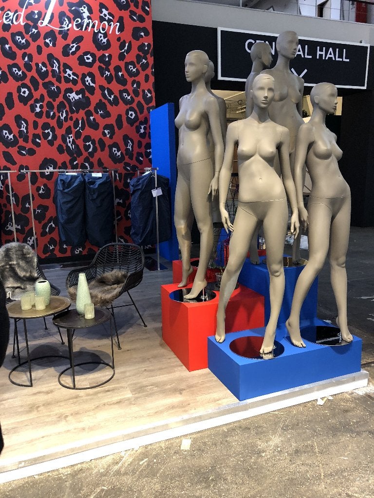 Professionele Mannequins / Etalagepoppen – Grijs – 8 Stuks, Ophalen