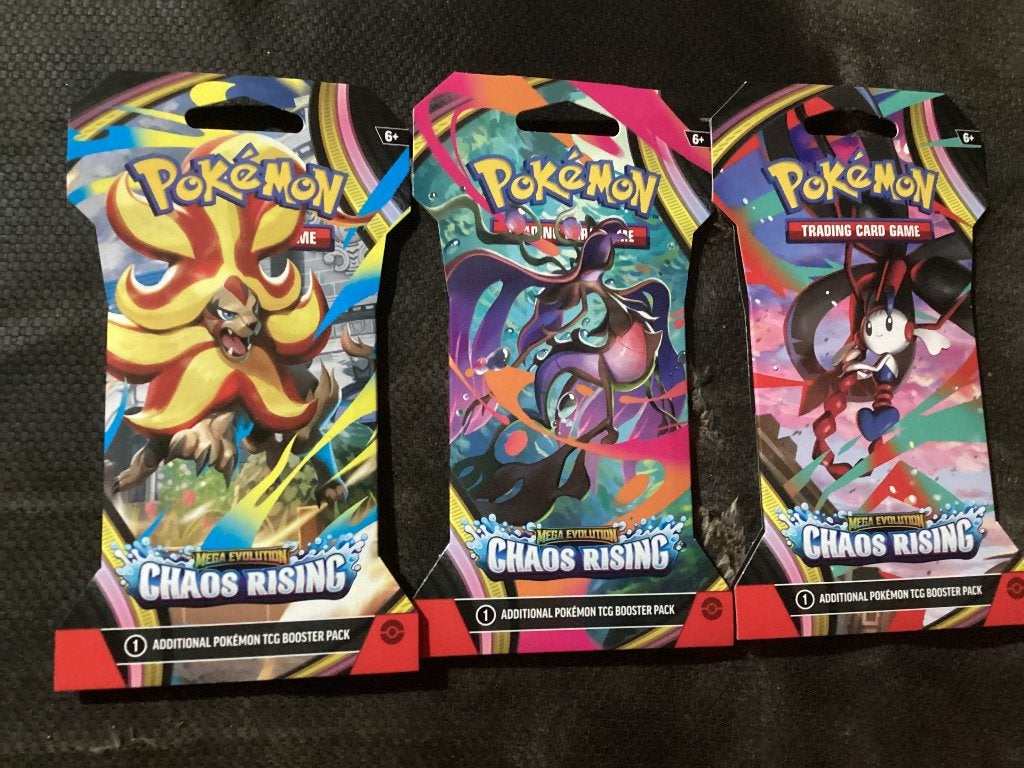 chaos rising sleeved booster packs, Ophalen of Verzenden, Nieuw, Booster